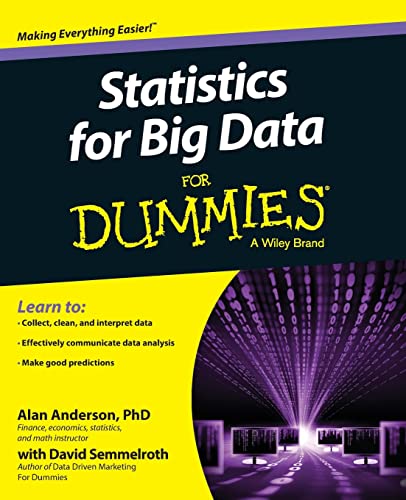 Stock image for Statistics for Big Data for Dummies for sale by Jenson Books Inc