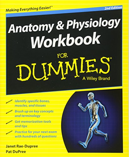 Imagen de archivo de Anatomy and Physiology Workbook for Dummies® a la venta por Better World Books: West