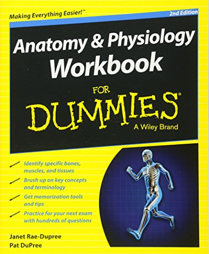 9781118940075: Anatomy and Physiology Workbook For Dummies