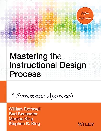 Beispielbild fr Mastering the Instructional Design Process zum Verkauf von Blackwell's