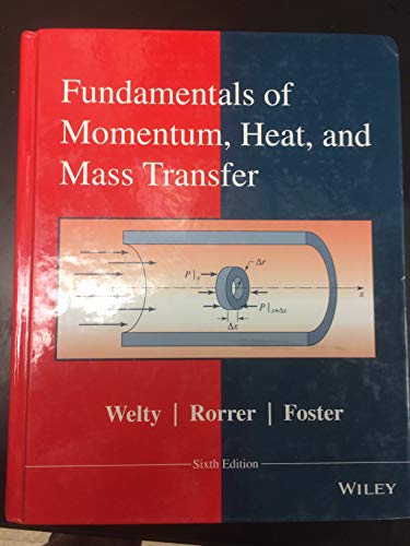 9781118947463: Fundamentals of Momentum, Heat, and Mass Transfer