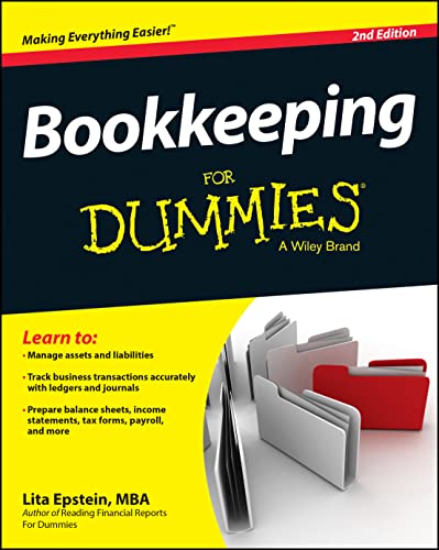 Imagen de archivo de Bookkeeping For Dummies, 2nd Edition Format: Paperback a la venta por INDOO
