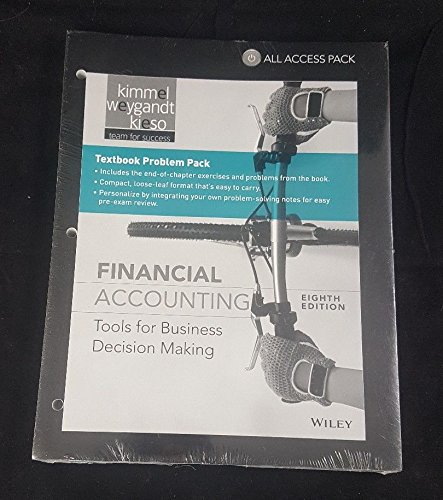 Immagine dell'editore per Financial Accounting: Tools for Business Decision Making, 8e Access Pack Print Component venduto da ThriftBooks-Dallas