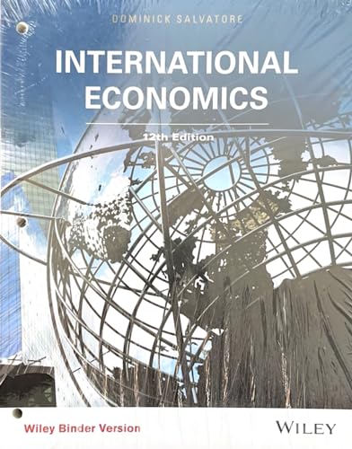 Stock image for International Economics for sale by TextbookRush
