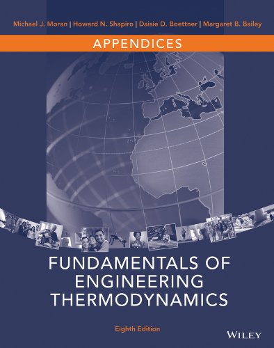 Imagen de archivo de Appendices to accompany Fundamentals of Engineering Thermodynamics, 8e a la venta por Books Unplugged