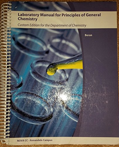 Imagen de archivo de Laboratory Manual for Principles of General Chemistry a la venta por ThriftBooks-Dallas
