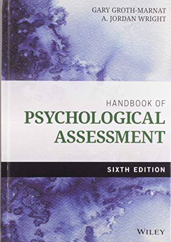 Stock image for Handbook of Psychological Assessment for sale by BooksRun