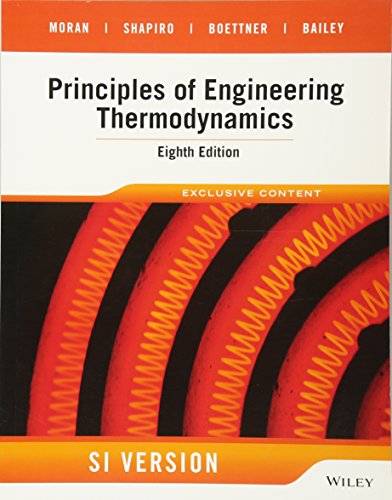 9781118960882: Principles of Engineering Thermodynamics, 8e SI Version