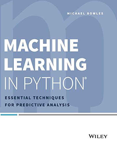 9781118961742 Machine Learning In Python Essential