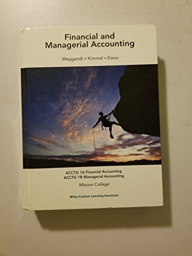 9781118963197: Financial and Managerial Accounting Paperback