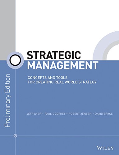 Beispielbild fr STRATEGIC MANAGEMENT >PRELIM ED< zum Verkauf von Better World Books