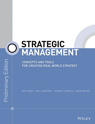 Stock image for STRATEGIC MANAGEMENT >PRELIM ED< for sale by Bayside Books