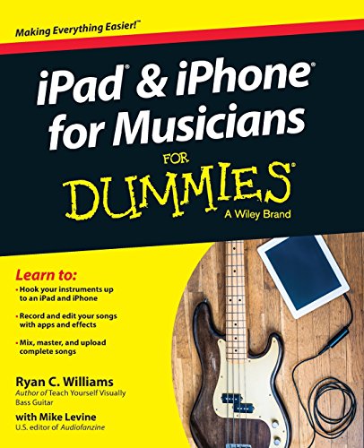 Stock image for IPad and IPhone for Musicians for Dummies for sale by Better World Books