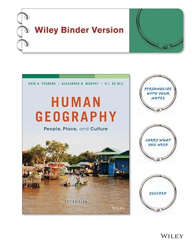 Imagen de archivo de Human Geography: People, Place, and Culture a la venta por BooksRun
