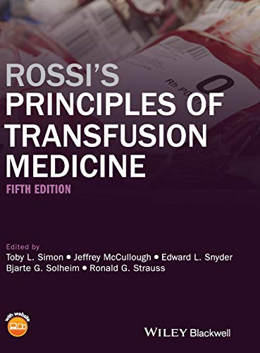 9781119012993: Rossi's Principles of Transfusion Medicine