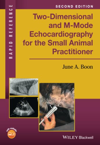 Imagen de archivo de Two-Dimensional and M-Mode Echocardiography for the Small Animal Practitioner (Rapid Reference) a la venta por Byrd Books