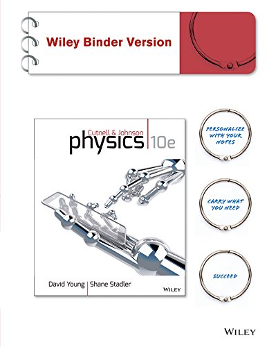 Stock image for Physics 10e Binder Ready Version+ WileyPLUS Registration Card for sale by redgorillabooks