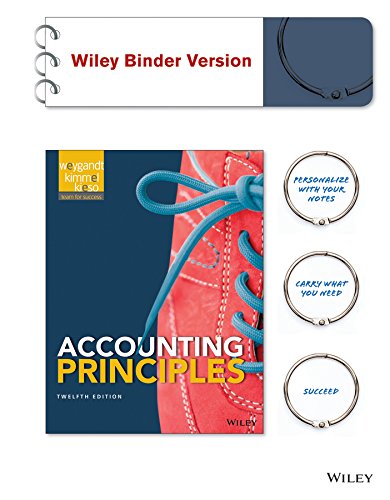 Beispielbild fr Accounting Principles 12e Binder Ready Version + WileyPLUS Registration Card zum Verkauf von redgorillabooks