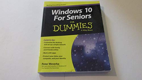 9781119038597: Windows 10 For Seniors For Dummies