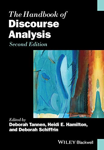 Imagen de archivo de The Handbook of Discourse Analysis (Blackwell Handbooks in Linguistics) a la venta por HPB-Red