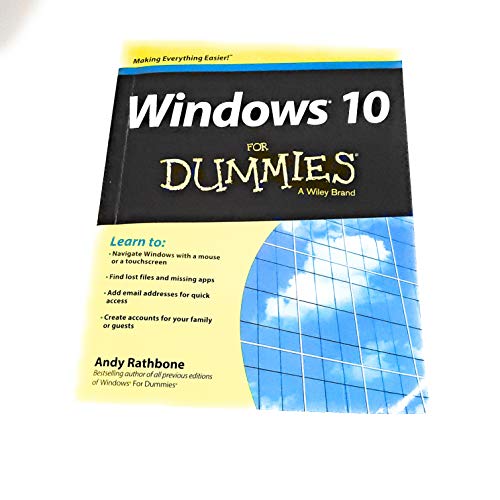 Beispielbild fr Windows 10 for Dummies zum Verkauf von Better World Books