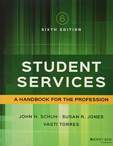 Beispielbild fr Student Services A Handbook for the Profession zum Verkauf von TextbookRush