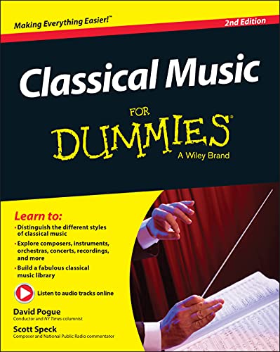 Stock image for Classical Music For Dummies for sale by Once Upon A Time Books