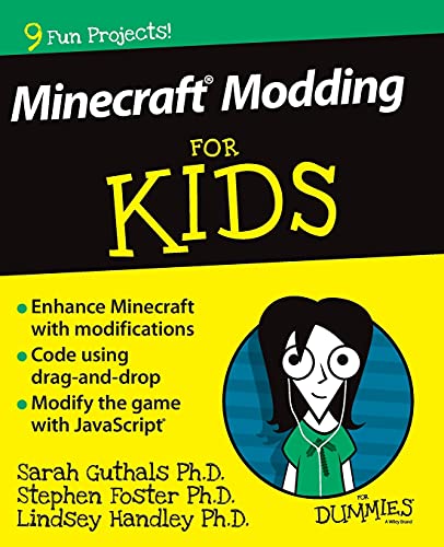Imagen de archivo de Minecraft Modding For Kids For Dummies a la venta por HPB Inc.