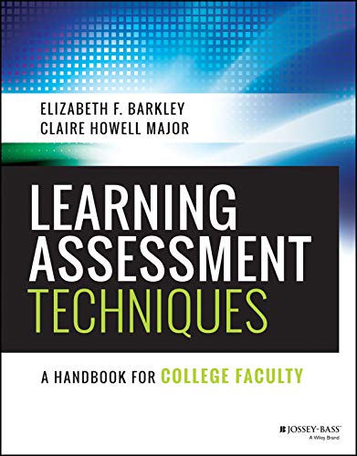 Stock image for Learning Assessment Techniques: A Handbook for College Faculty for sale by SecondSale