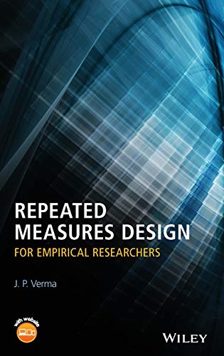 Imagen de archivo de Repeated Measures Design for Empirical Researchers a la venta por THE SAINT BOOKSTORE