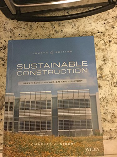 Stock image for Sustainable Construction: Green Building Design and Delivery for sale by Our Beautiful Book Biz