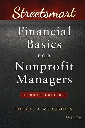 Beispielbild fr Streetsmart Financial Basics for Nonprofit Managers zum Verkauf von Blackwell's