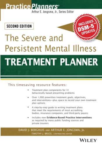 Imagen de archivo de The Severe and Persistent Mental Illness Treatment Planner (PracticePlanners) a la venta por HPB-Red