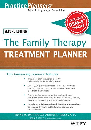 Imagen de archivo de The Family Therapy Treatment Planner With DSM-5 Updates a la venta por Blackwell's