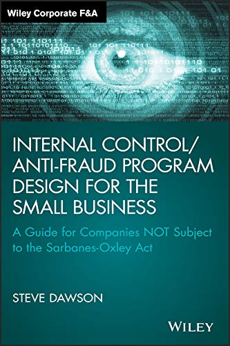 Stock image for Internal Control/anti-Fraud Program for the Small Business for sale by Blackwell's