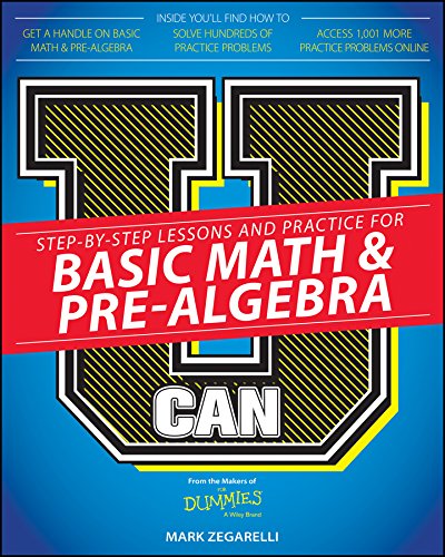 Beispielbild fr U Can: Basic Math and Pre-Algebra for Dummies zum Verkauf von Better World Books