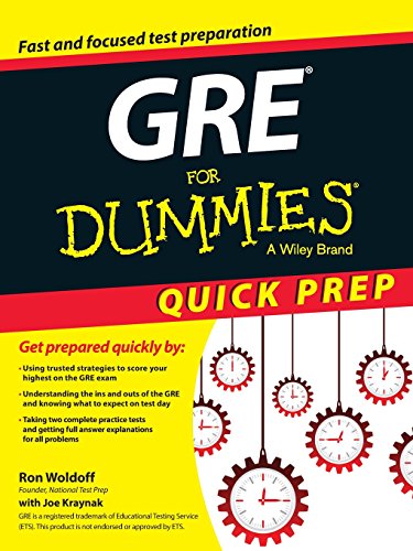 Stock image for GRE For Dummies Quick Prep for sale by BookHolders