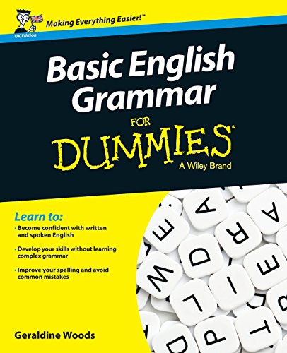 Beispielbild fr Basic English Grammar For Dummies - UK: UK Edition zum Verkauf von WorldofBooks