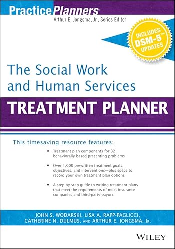 Beispielbild fr The Social Work and Human Services Treatment Planner, with DSM 5 Updates Format: Paperback zum Verkauf von INDOO