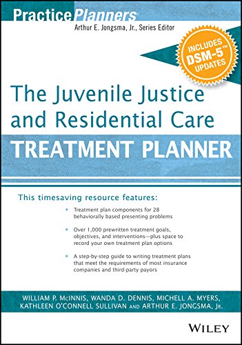 9781119073284: The Juvenile Justice and Residential Care Treatment Planner, with DSM 5 Updates (PracticePlanners)
