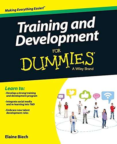 Stock image for Training and Development for Dummies for sale by Better World Books
