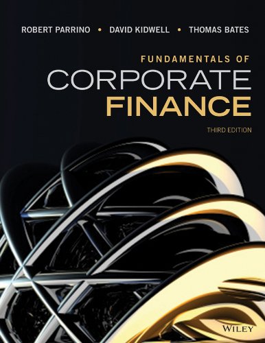 Imagen de archivo de Fundamentals of Corporate Finance 3e + WileyPLUS Registration Card a la venta por Textbooks_Source