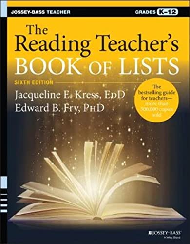 9781119081050: The Reading Teacher's Book of Lists: Grades K-12