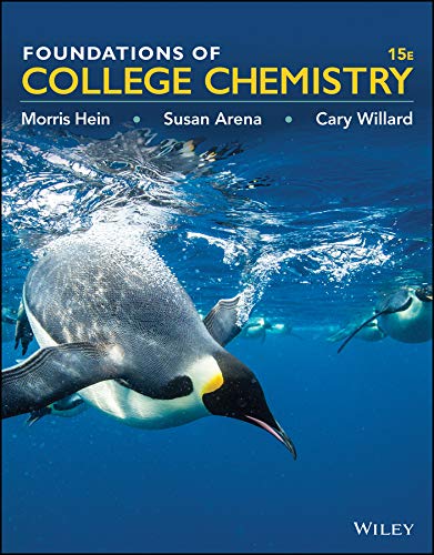 Beispielbild fr Foundations of College Chemistry zum Verkauf von BooksRun