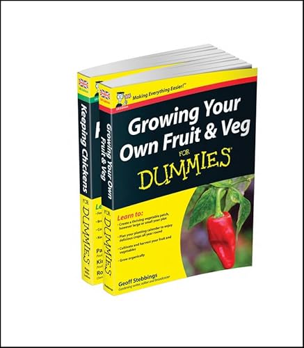 Imagen de archivo de Self-sufficiency For Dummies Collection - Growing Your Own Fruit & Veg For Dummies/Keeping Chickens For Dummies UK Edition a la venta por Chiron Media