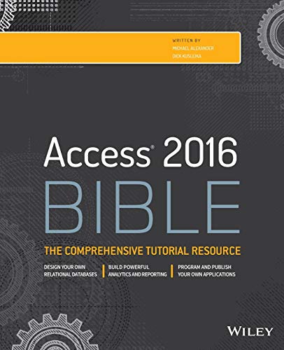 

Access 2016 Bible [first edition]