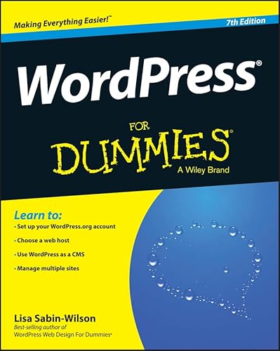 Beispielbild fr WordPress For Dummies zum Verkauf von Wonder Book