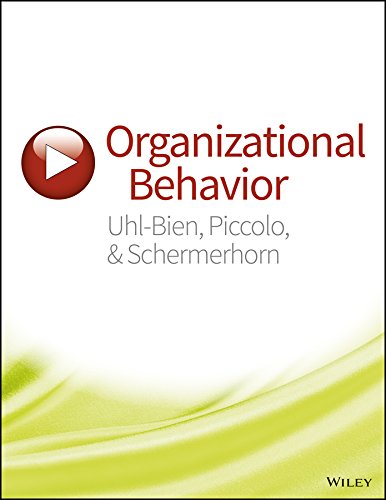 Beispielbild fr Organizational Behavior, 1e WileyPLUS Print Companion zum Verkauf von Better World Books