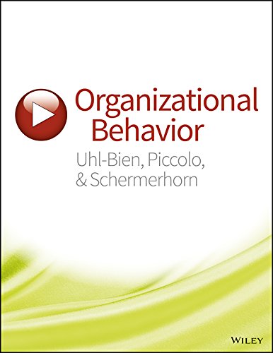 Stock image for Organizational Behavior, 1e WileyPLUS Print Companion for sale by Better World Books