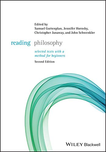 Stock image for Reading Philosophy: Selected Texts with a Method for Beginners for sale by Chiron Media